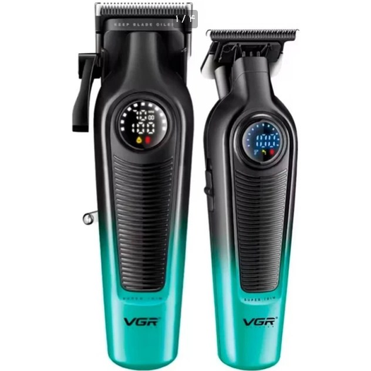 ست دو قلوی ماشین اصلاح وی جی آر مدل V-196 و V-996